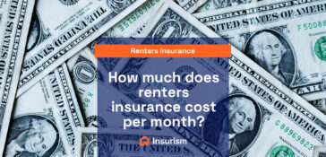 How much does renters insurance cost per month?